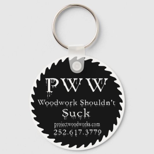 pww eenvoudige sleutelhanger (Voorkant)