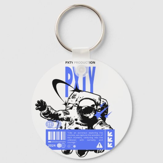 PXTY Astronaut Sleutelhanger (Voorkant)