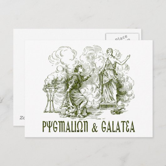 Pygmalion Briefkaart (Voorkant / Achterkant)