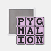 Pygmalion, Shaw Play Magneet (Voorkant / Achterkant)