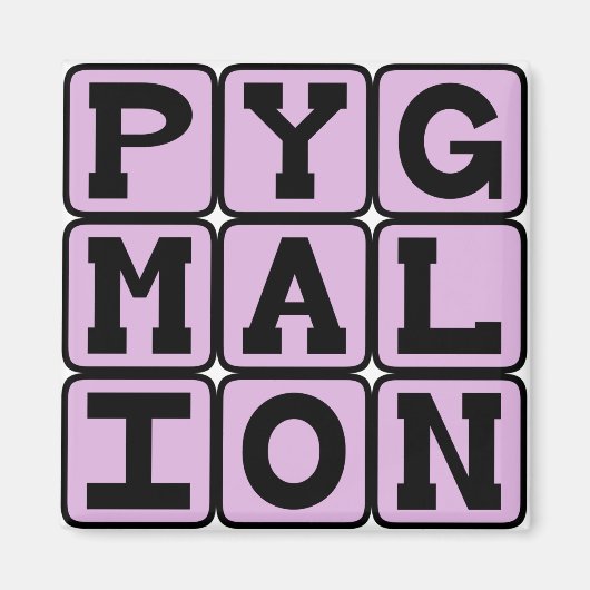 Pygmalion, Shaw Play Magneet (Voorkant)