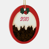 Pygmée Chèvre Santa Hat Ornement de Noël (Droite)