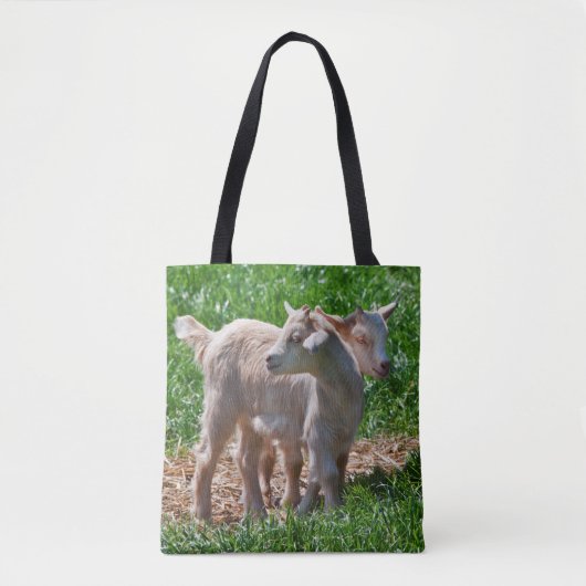 Pygmy Goat Kinder Over Print Bag Draagtas (Voorkant)