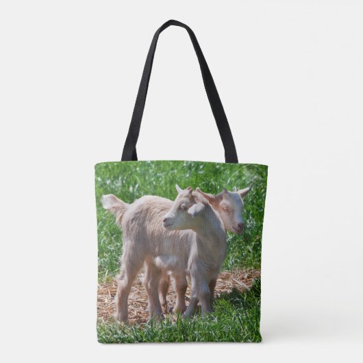 Pygmy Goat Kinder Over Print Bag Draagtas (Achterkant)