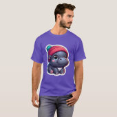 Pygmy Hippo 4 T-shirt (Voorkant volledig)
