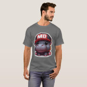 Pygmy Hippo 9 T-shirt (Voorkant volledig)