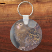 Pygmy Marmoset Portrait Sleutelhanger (Voorkant)