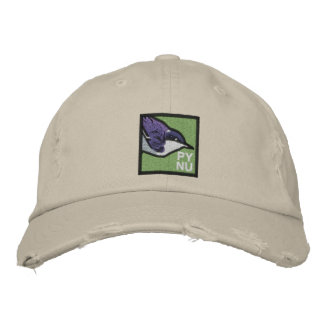 Pygmy Nuthatch geborduurd Pet 2