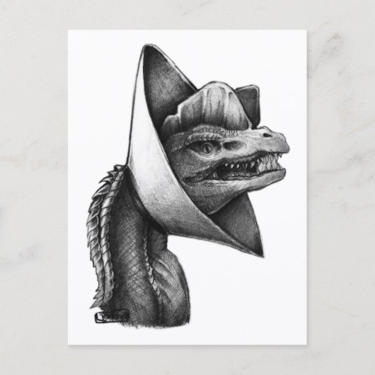 PygmyPets "Dennis" Dilophosaurus - Carte Postale (Devant)
