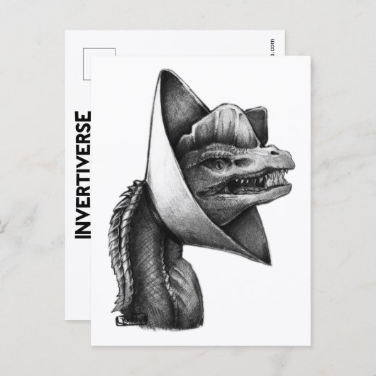 PygmyPets "Dennis" Dilophosaurus - Carte Postale (Devant / Derrière)