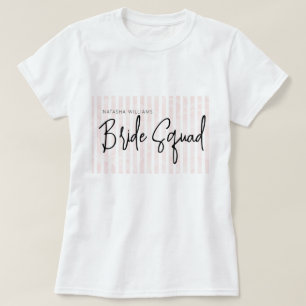 Pyjama Feest Chic Bruids Team T-shirt