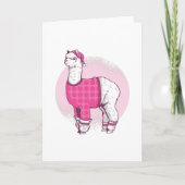 Pyjama lama kaart (Voorkant)