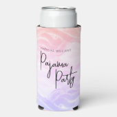 Pyjamafeestje Zachtroze Paars Modern (Seltzer Voorkant)