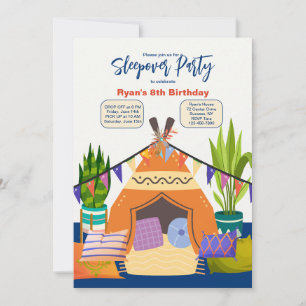Pyjamaparty Kaart