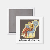 Pyjamas et aimant café (Recto/Verso)