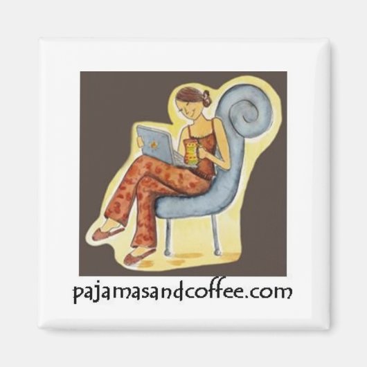 Pyjamas et aimant café (Devant)