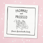 Pyjama's & Prosecco Persoonlijk Afscheid Met de Me Servet