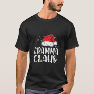 Pyjamas T-Shirt de Noël de Gramma Claus Père Noël