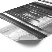 Pylons van de pier poster (Hoek)