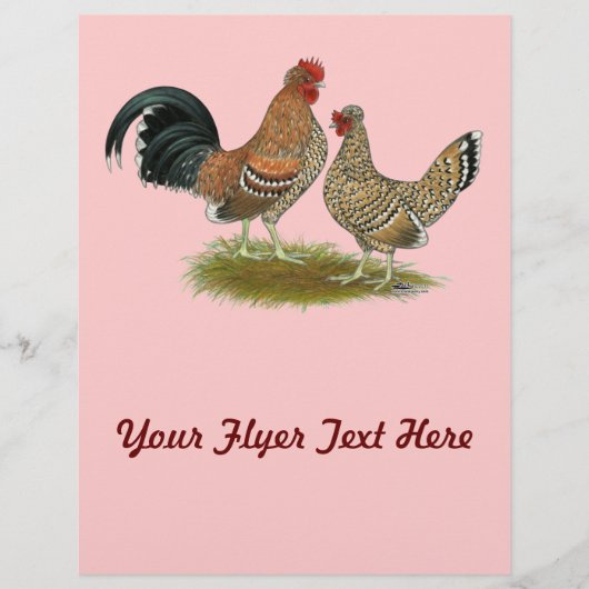 Pyncheon Bantams Flyer (Voorkant)