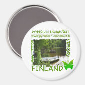 Pynnösen Lomamökit aimant (Recto/Verso)