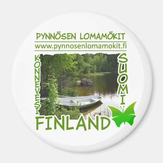 Pynnösen Lomamökit aimant (Devant)