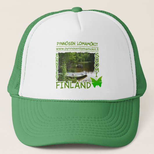 Pynnösen Lomamökit casquette (Devant)