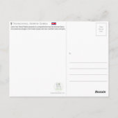 Pyongyang, Noord-Korea Briefkaart (Achterkant)