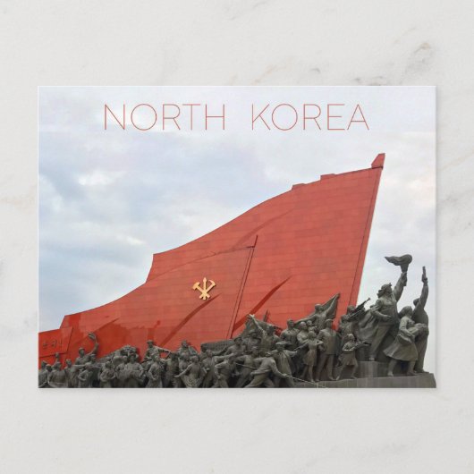 Pyongyang, Noord-Korea Briefkaart (Voorkant)