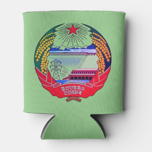 Pyongyang, Noord-Korea (DVK) Heremitisch Koninkrij Blikjeskoeler (Voorkant)