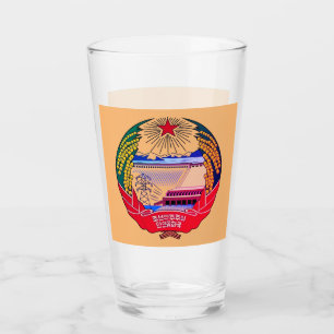 Pyongyang, Noord-Korea (DVK) Heremitisch Koninkrij Glas