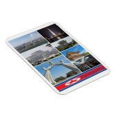 Pyongyang - Noord-Korea - Magnet Magneet (Rechterzijde)