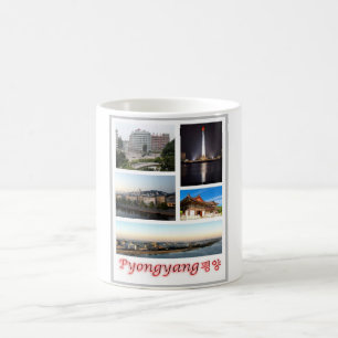 Pyongyang - Noord-Korea - Mozaïek - Koffiemok
