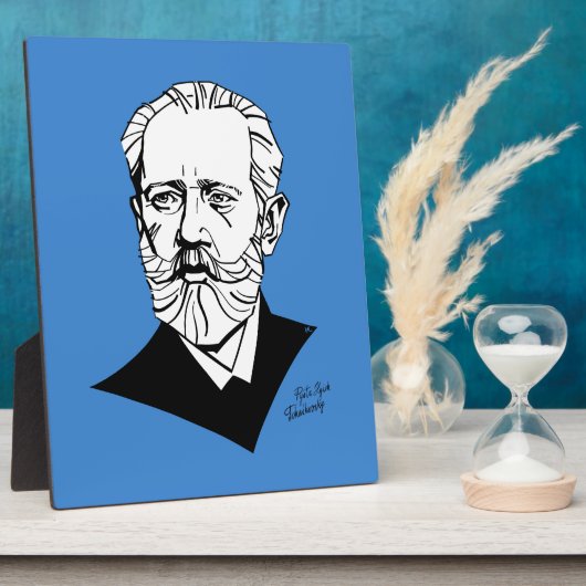Pyotr Tchaikovsky Fotoplaat (Zijkant)