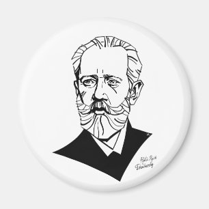 Pyotr Tchaikovsky Magneet