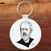 Pyotr Tchaikovsky Sleutelhanger (Voorkant)