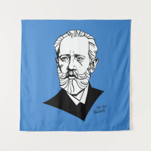 Pyotr Tchaikovsky Wandkleed