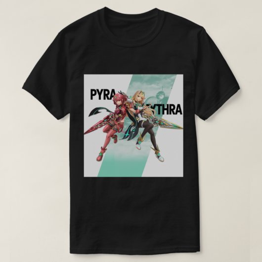 Pyra en Mythra T-shirt (Design voorkant)