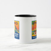 Pyramid Apple Label - Penticton B.C. Canada Mok (Midden)