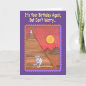 PYRAMID CLIMBER Carte d'anniversaire (Devant)