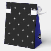 Pyramid Cube Black White Deep Blu Bedankdoosjes (Achterkant)