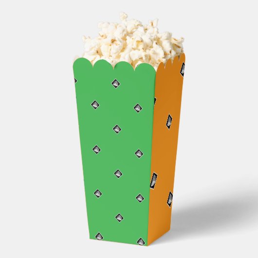 Pyramid Cube Herhaal Sinaasappel + Groen Bedankdoosjes (Popped)