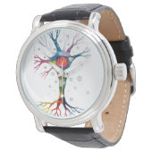 Pyramidaal neuron in de neocortex horloge (Gekanteld)