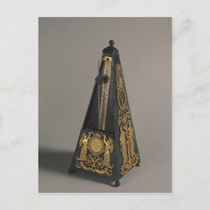 Pyramidale metronoom, 1815 briefkaart