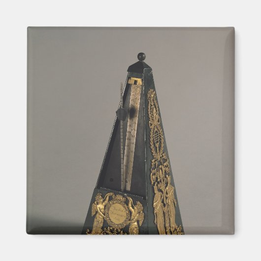 Pyramidale metronoom, 1815 magneet (Voorkant)