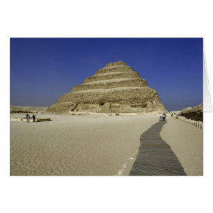 Pyramide à degrés de Saqqara, l'une des premières
