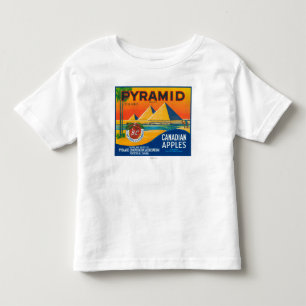 Pyramide Apple Label - Penticton B.C. Canada Kinder Shirts