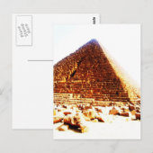 Pyramide, Caïro Briefkaart (Voorkant / Achterkant)