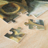 Pyramide de Cezanne de puzzle de crânes (Côté)