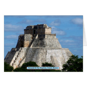 Pyramide Du Magicien, Uxmal, Mexique